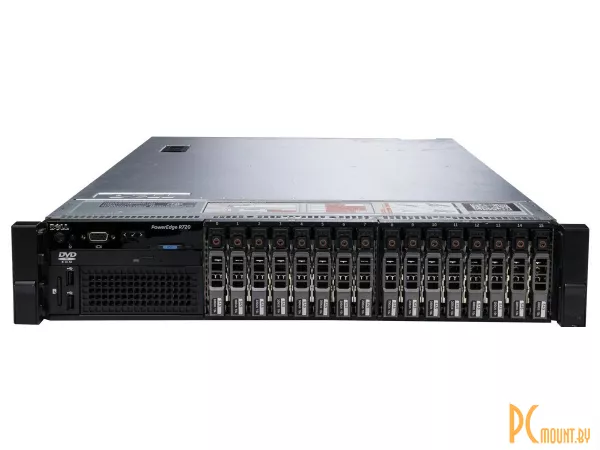 Сервер Dell R720 SFF, 2U, 32GB, 2x Xeon E5-2620