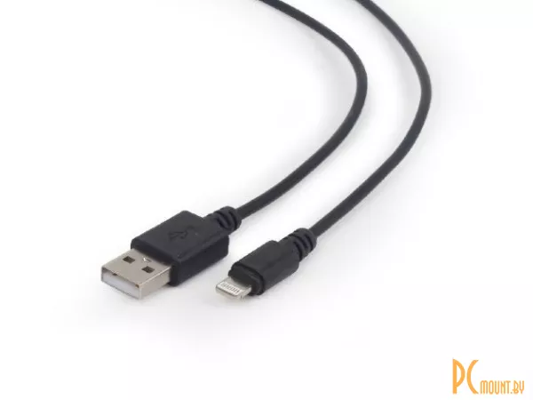 Кабель Lightning 8pin (M) - USB2.0 Type-A (M), Gembird CC-USB2-AMLM-2M