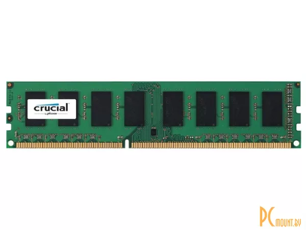Память оперативная DDR3L, 4GB, PC12800(1600MHz), Crucial CT51264BD160BJ